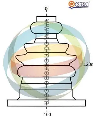 Bellow Kit, drive shaft (21-990175)