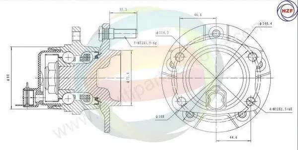 Wheel Bearing Kit (70-220032)