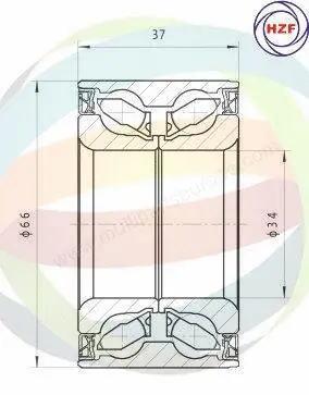 Wheel Bearing Kit (70-230067)