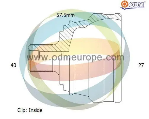 Joint Kit, drive shaft (12-151981)