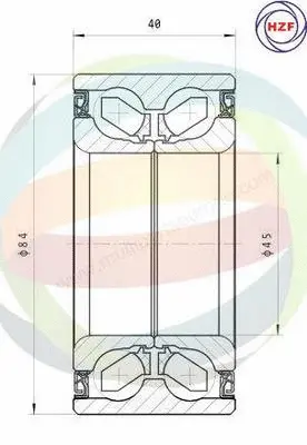Wheel Bearing Kit (70-290001)