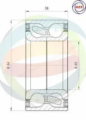 Wheel Bearing Kit (70-140017)