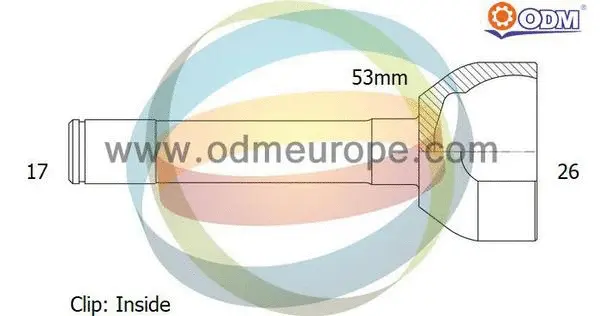 Joint Kit, drive shaft (12-260308)