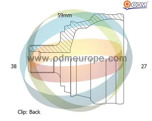 Joint Kit, drive shaft (12-211726)