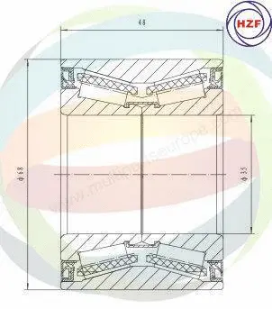 Wheel Bearing Kit (70-230059)
