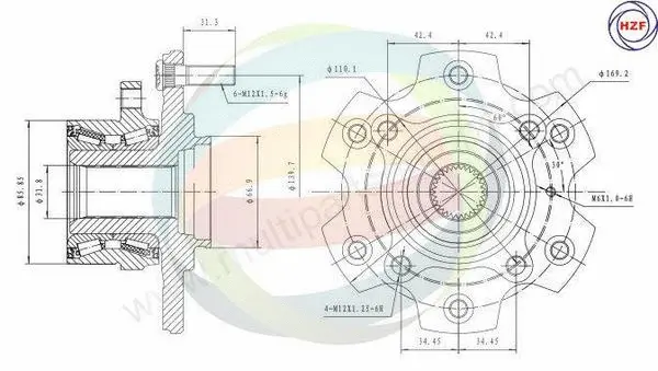 Wheel Bearing Kit (70-080141)