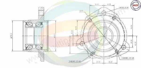 Wheel Bearing Kit (70-040067)