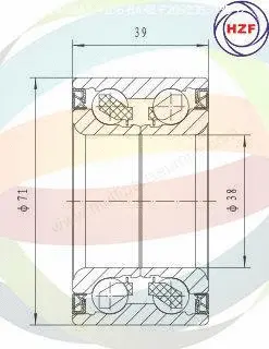 Wheel Bearing Kit (70-090025)