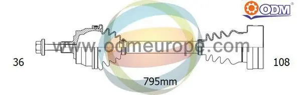 Drive Shaft (18-212500)
