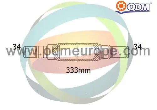 Stub Axle, differential (16-230060)