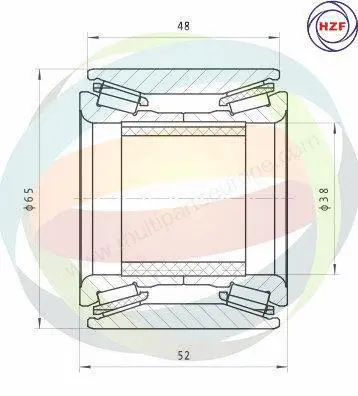 Wheel Bearing Kit (70-070008)