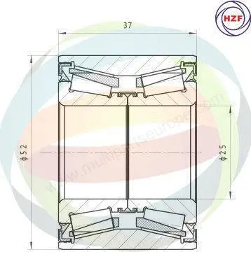 Wheel Bearing Kit (70-160068)