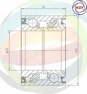 Wheel Bearing Kit (70-230037)