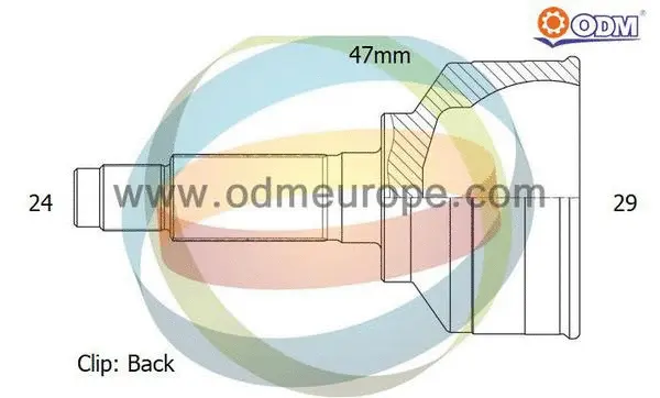 Joint Kit, drive shaft (12-310601)