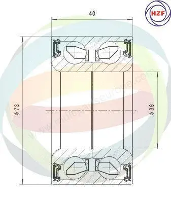 Wheel Bearing Kit (70-040006)