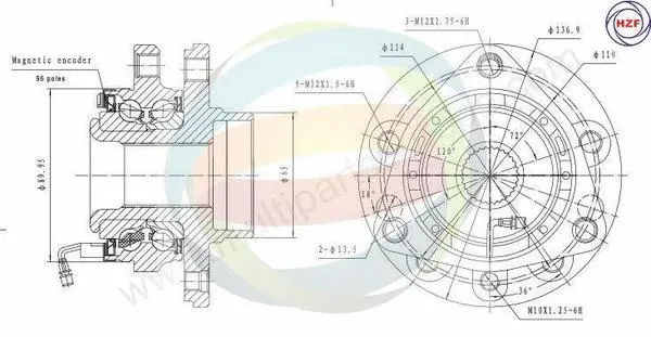 Wheel Bearing Kit (70-230026)