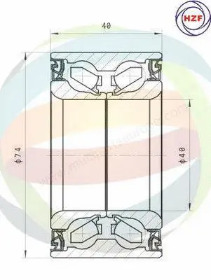 Wheel Bearing Kit (70-210041)