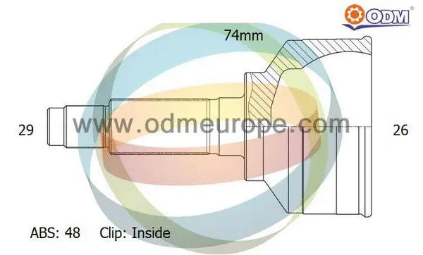 Joint Kit, drive shaft (12-271612)