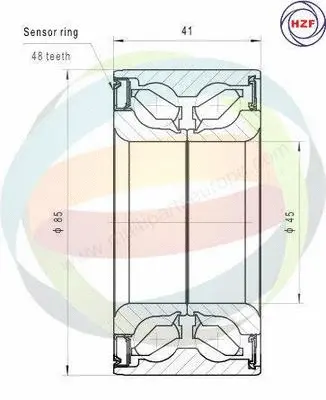 Wheel Bearing Kit (70-340019)