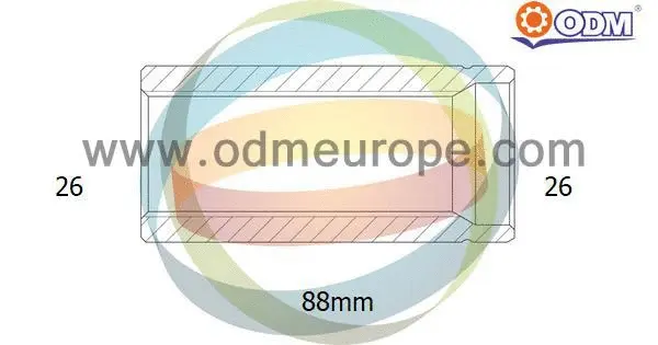 Stub Axle, differential (16-160010)