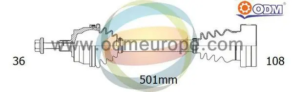 Drive Shaft (18-215350)