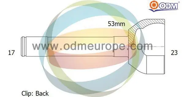 Joint Kit, drive shaft (12-260300)
