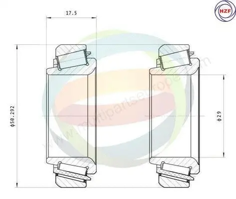 Wheel Bearing Kit (70-010024)