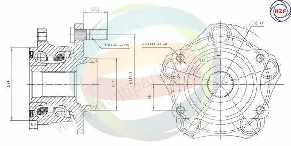 Wheel Bearing Kit (70-300013)