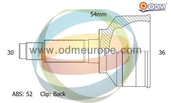 Joint Kit, drive shaft (12-080659)