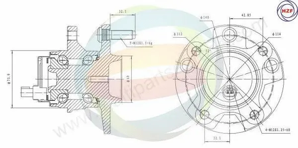 Wheel Bearing Kit (70-090002)