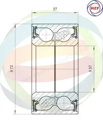 Wheel Bearing Kit (70-290002)