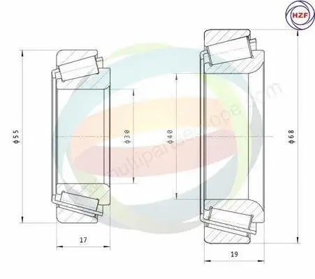 Wheel Bearing Kit (70-160083)