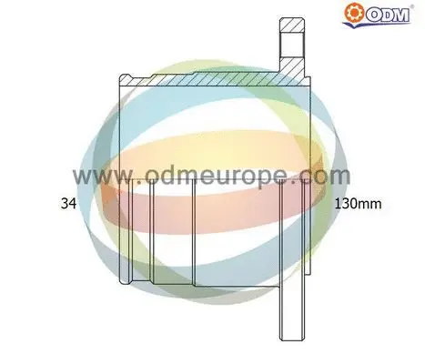 Joint Kit, drive shaft (14-216045)