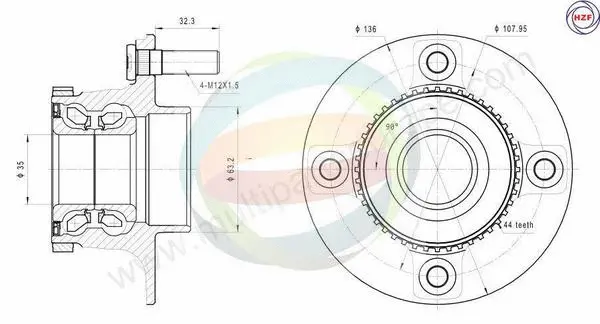 Wheel Bearing Kit (70-010037)