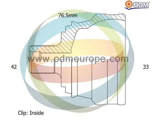 Joint Kit, drive shaft (12-211986)