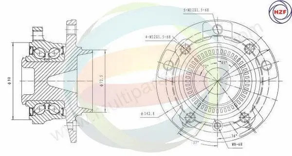 Wheel Bearing Kit (70-340038)