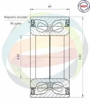 Wheel Bearing Kit (70-340057)