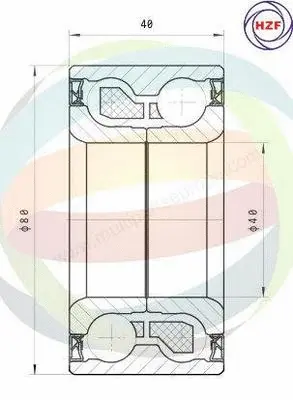 Wheel Bearing Kit (70-340013)