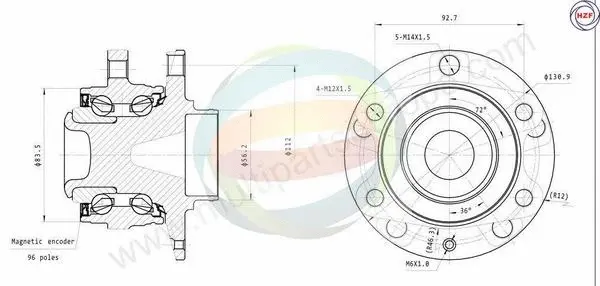 Wheel Bearing Kit (70-210069)