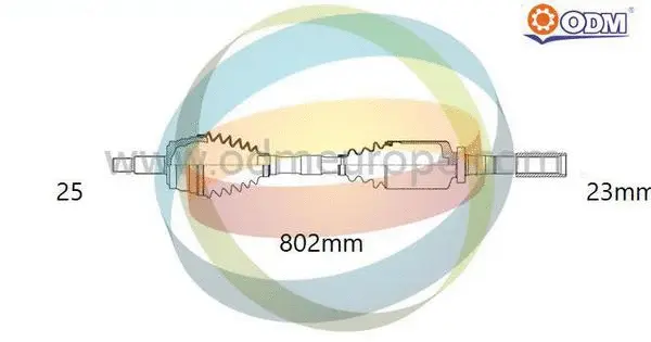 Drive Shaft (18-296070)