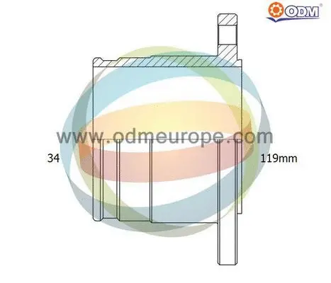 Joint Kit, drive shaft (14-216090)