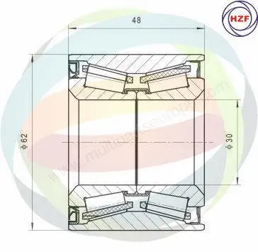 Wheel Bearing Kit (70-160029)