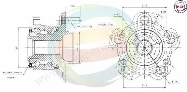 Wheel Bearing Kit (70-060070)