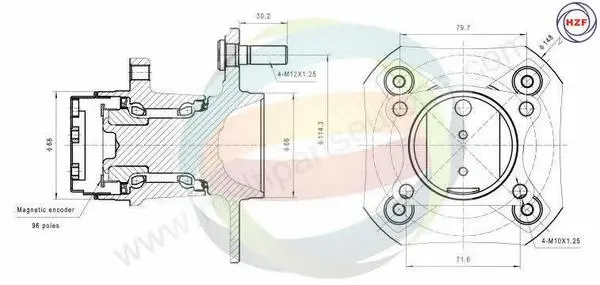 Wheel Bearing Kit (70-060062)