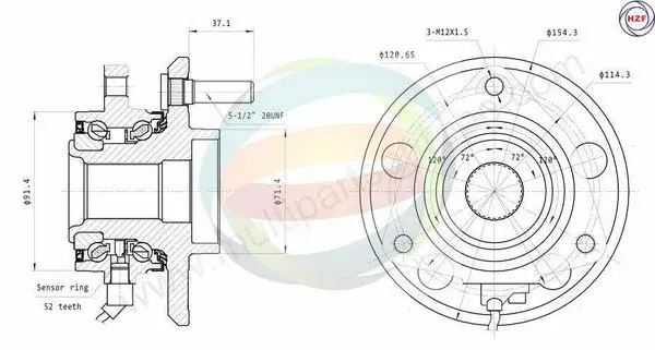 Wheel Bearing Kit (70-220063)