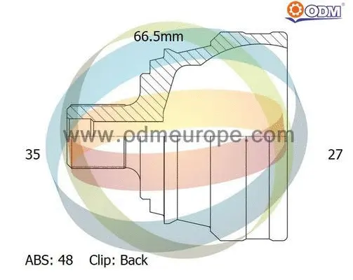 Joint Kit, drive shaft (12-141472)