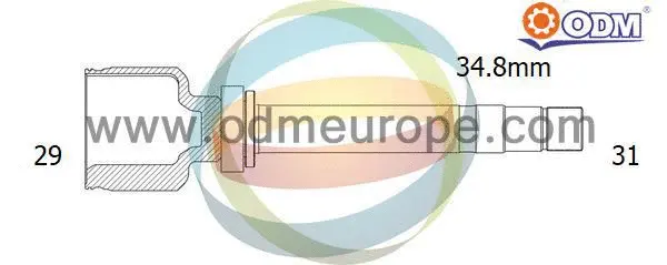 Joint Kit, drive shaft (14-166002)