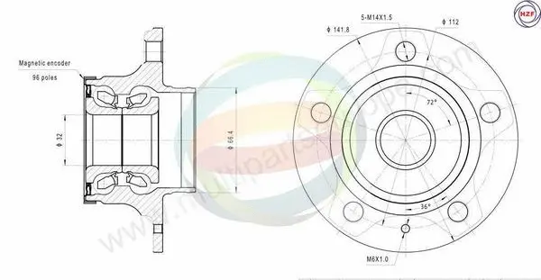 Wheel Bearing Kit (70-210067)