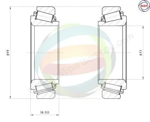 Wheel Bearing Kit (70-010004)