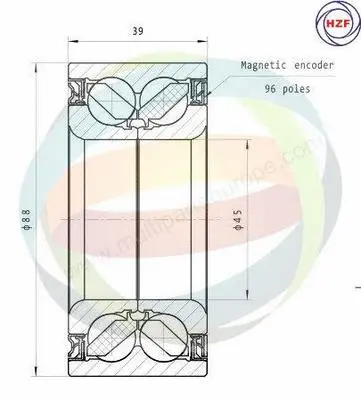 Wheel Bearing Kit (70-290015)